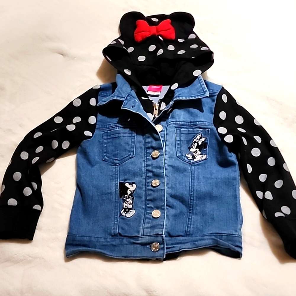 Disney Minnie Mouse Jean Jacket 3T